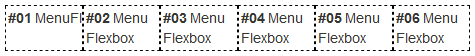 Exemple 4 de Flexbox de type row